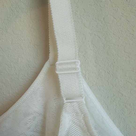 Wacoal White Lace Full Coverage Underwire Bra  Size 40DDD - Picture 8 of 10